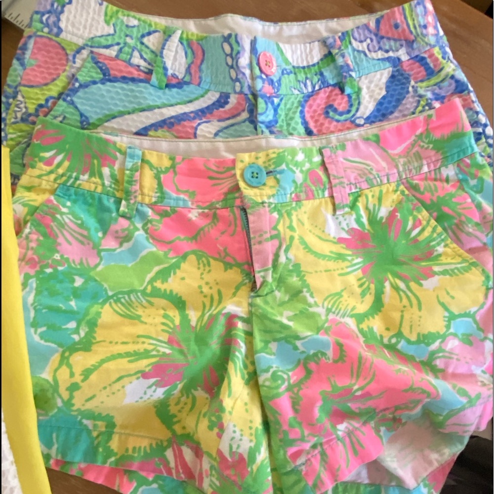 Lilly Pulitzer shorts! Adorable and light!